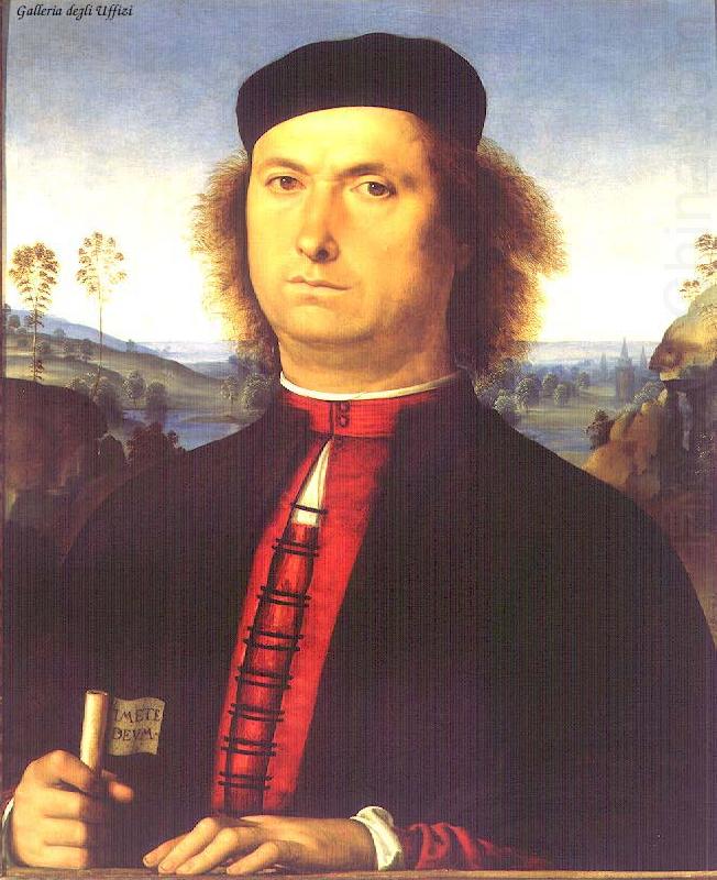Portrait of Francesco delle Opere te, PERUGINO, Pietro
